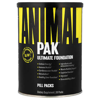 Animal, PAK®, Ultimate Foundation, ultimative Trainingsgrundlage, 30 Packungen