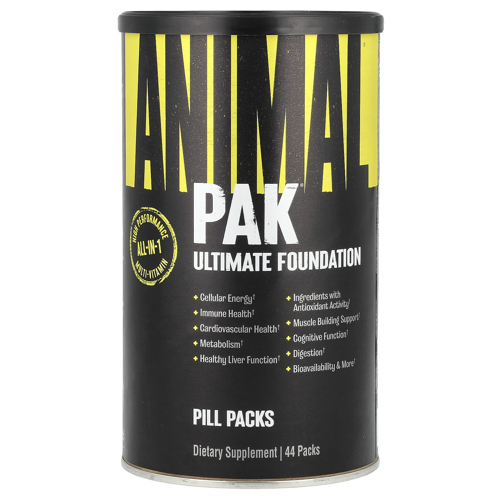 ユニバーサルニュートリション アニマルパック animal pak 2個セット PAK®, Ultimate Foundation, 44 Packs