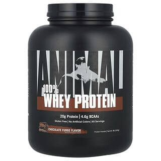 Animal, 100% Whey Protein Powder, Chocolate Fudge, 4 lb (1.81 kg)