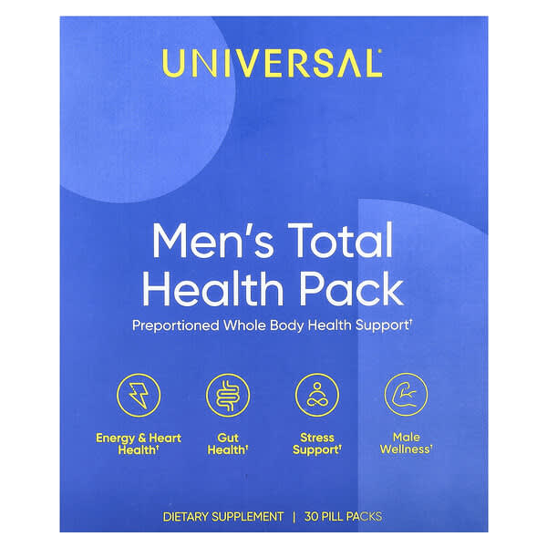 Men's Total Health Pack, 30 Pill Packs