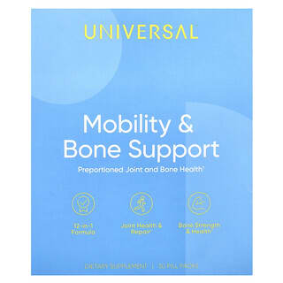 Universal U, Mobility & Bone Support, 30 Pill Packs