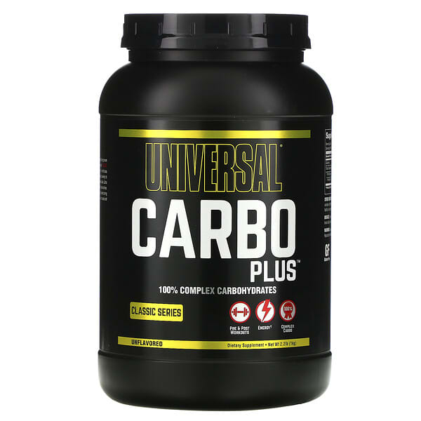 Universal Nutrition, Carbo Plus, 100% complex carbohydrates, 2.2lbs 1 kg