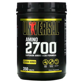 Universal Nutrition, Amino 2700, добавка с аминокислотами, 350 таблеток