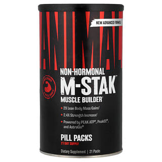 Animal, M-Stak Pill Packs, 21 Packs