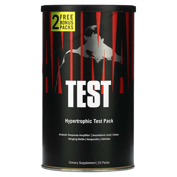 Animal, Test, набор для гипертрофических тестов, 23 упаковки