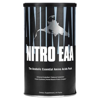 Animal, Nitro EAA, набор незаменимых анаболических аминокислот, 44 упаковки