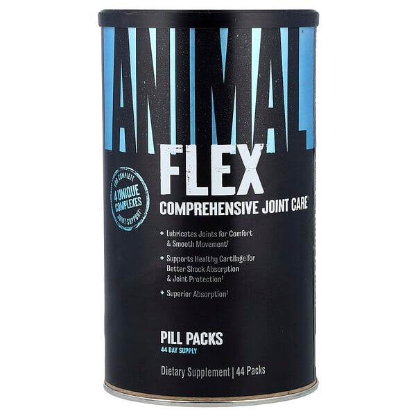 Animal, Flex, комплекс для здоровья суставов, 44 пакетика с таблетками