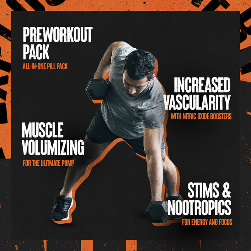 Pre Workout Pump, Suplemento para favorecer la vascularización