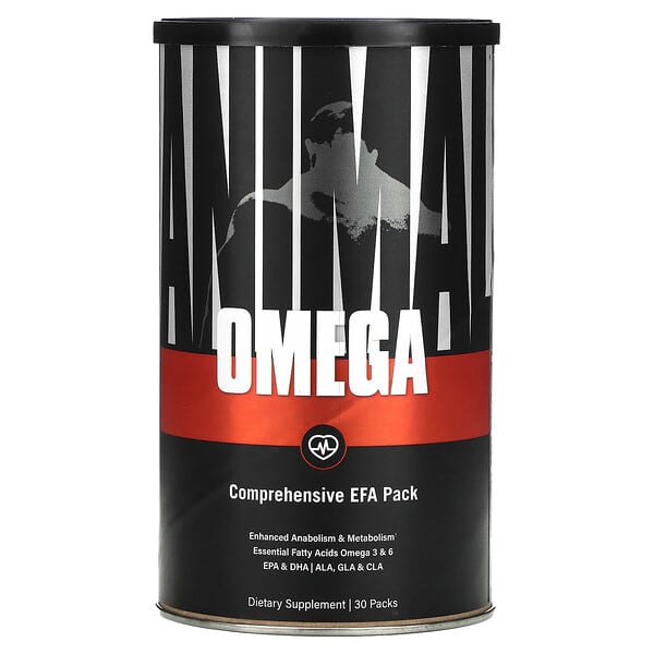 Animal, Omega, незамінні поживні речовини, 30 пакетиків