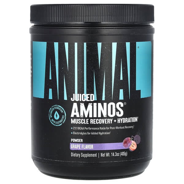 Animal, 強化 BCAA，Juiced Aminos，葡萄汁，13.58 盎司（385 克）