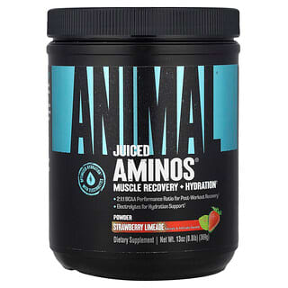 Animal, Juiced Aminos® 复合氨基酸，草莓酸橙味，13.3 盎司（378 克）