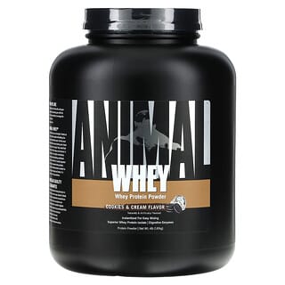 Animal, Whey Protein Powder, Cookie & Cream, 4 lb (1.81 kg)