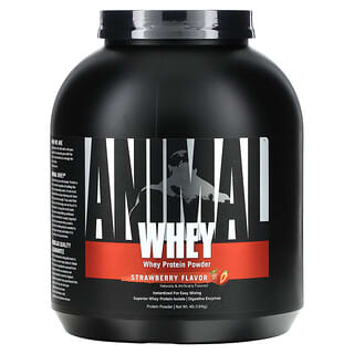 Animal, Whey Protein Powder, Strawberry, 4 lb (1.81 kg)