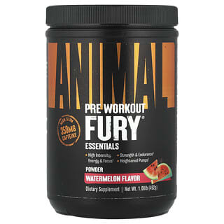 Animal, Fury®，鍛煉前配方，西瓜味，1.08 磅（492 克）