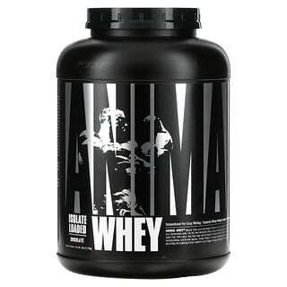 Universal Nutrition, Animal Whey Isolate Loaded, Chocolate, 5 lb (2.27 kg)