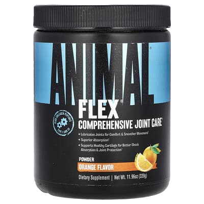 Animal, Flex® Powder, Orange Flavor, 11.96 oz (339 g)