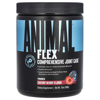Animal, Flex®（フレックス）パウダー、チェリーベリー、369g（13オンス）