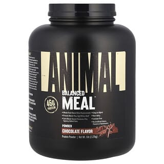 Animal, Balanced Meal™，蛋白質粉，巧克力味，5 磅（2.27 千克）