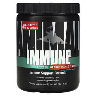Animal, Immune Pak 日常機體抵抗幫助配方，香橙芒果味，11.5 盎司（327 克）
