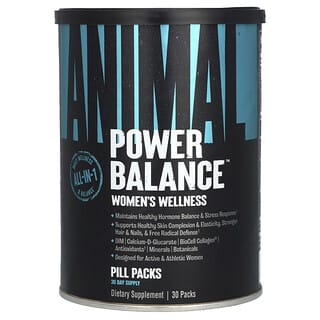 Animal, Alpha F（アルファF）、女性向け総合体内バランス＆健康パック、30袋