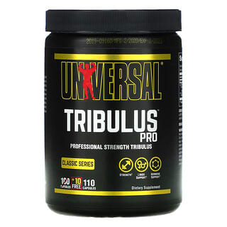 Universal Nutrition, Classic Series, Tribulus Pro, профессиональная добавка с якорцами, 110 капсул