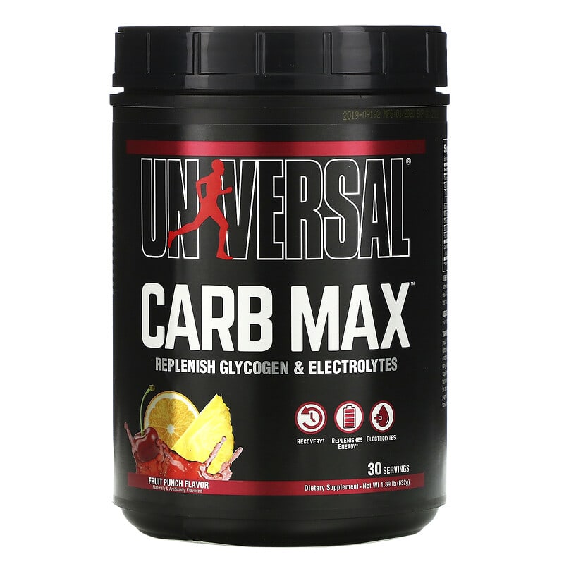 Carb Max，补充糖原和电解质，水果混合，1.39 磅（632 克）