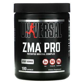 Universal Nutrition, ZMA Pro, серия для физической активности, 180 капсул