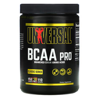 Universal Nutrition, Classic Series, BCAA Pro, 110 Capsules
