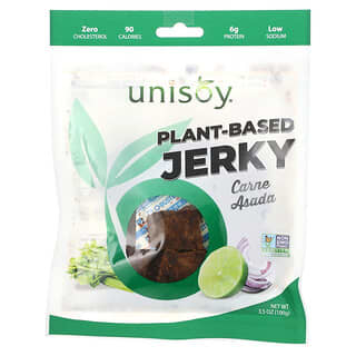 Unisoy, Plant-Based Jerky, Carne Asada, 3.5 oz (100 g)