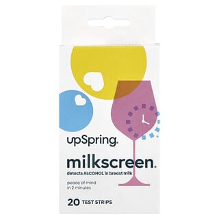 UpSpring, Milkscreen®, 20 Test Strips