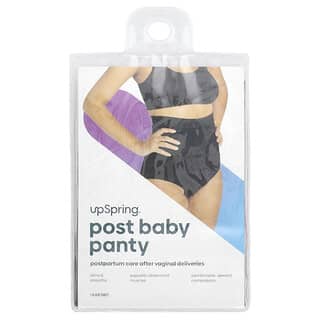 UpSpring, Calcinha Post Baby, Pequeno/Médio, Preto, 1 Unidade