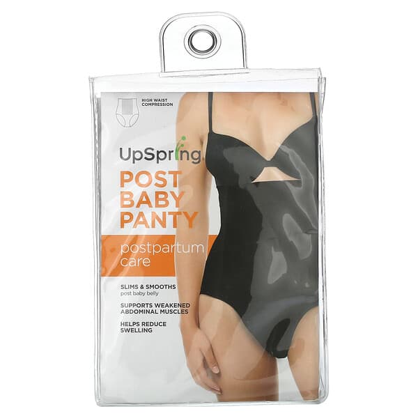 UpSpring‏, Post Baby Panty, Postpartum Care, Small/Medium, Black, 1 Count