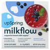 Mezcla para preparar bebidas Milkflow, Arándano azul y asaí`` 16 sobres de 10 g cada uno