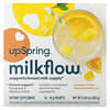 Milkflow Drink Mix, arancia e mango, 16 bustine, 10 g ciascuna