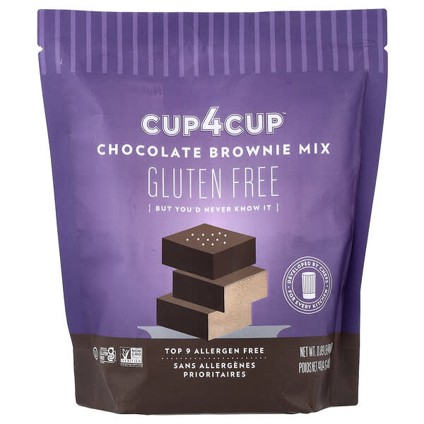 Cup4Cup, Chocolate Brownie Mix, Gluten Free, 0.89 lb (404 g)