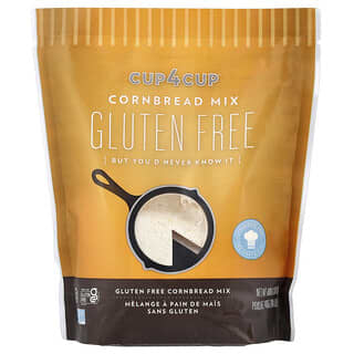 Cup4Cup, Cornbread Mix, Maisbrot-Mischung, glutenfrei, 400 g (0,88 lb.)