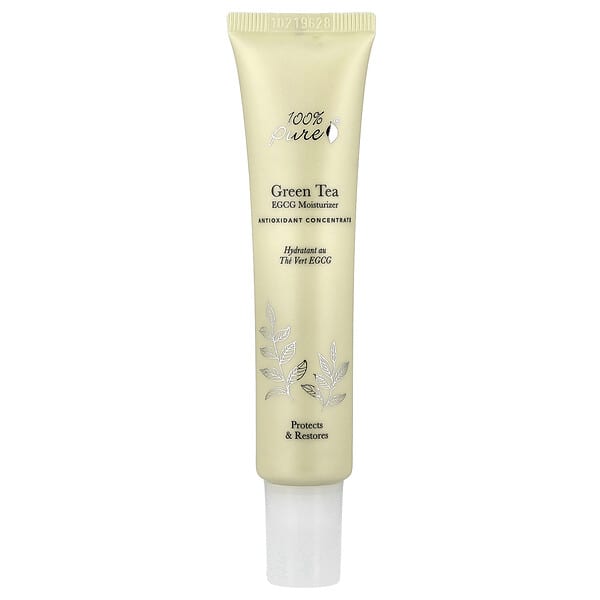 100% PURE, 녹차 EGCG 모이스처라이저, 40ml(1.4fl oz)