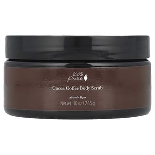 100% Pure, Kakao Kahve Vücut Peelingi, 10 oz (285 gr)