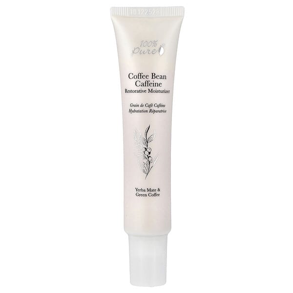 100% PURE, 커피콩 카페인 회복 모이스처라이저, 40ml(1.4fl oz)