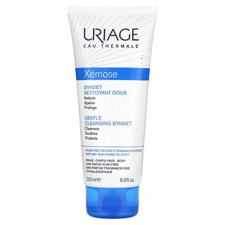 Uriage, Xemose, Gentle Cleansing Syndet, Fragrance Free, 6.8 fl oz (200 ml)