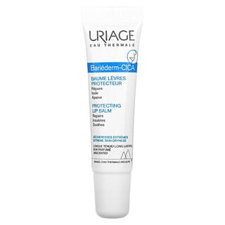 Uriage, Bariederm-Cica, Protecting Lip Balm, Unscented, 0.5 fl oz (15 ml)
