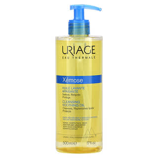 Uriage, Xemose, Cleansing Soothing Oil, Unscented, 17 fl oz (500 ml)