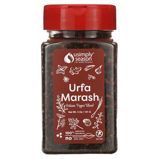 USimplySeason, Mezcla de pimientos artesanales, Urfa Marash`` 141 g (5 oz)