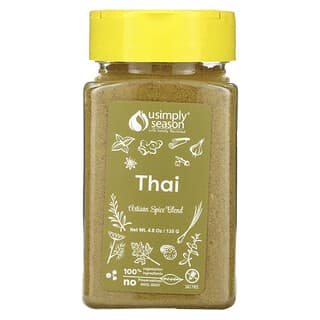 USimplySeason, Artisan Spice Blend, Thai, 4.8 oz (135 g)