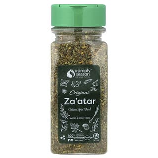 USimplySeason, Mezcla de especias artesanales, Za'atar original, 136 g (4,8 oz)