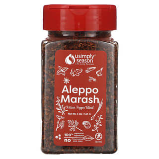 USimplySeason, Mezcla de pimientos artesanales, Marash de Alepo`` 141 g (5 oz)