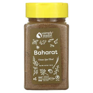 USimplySeason, Artisan Spice Blend, 바하라트, 135g(4.8oz)