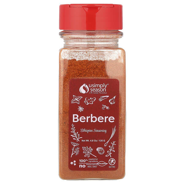 USimplySeason, 에티오피아 시즈닝, 베르베르, 135g(4.8oz)