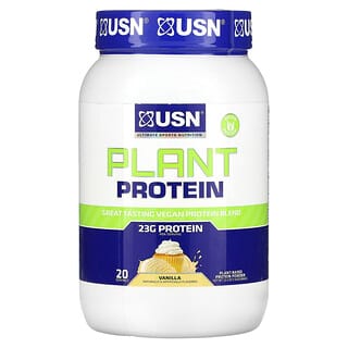 USN, Proteína vegetal, Vainilla`` 666 g (1,5 lb)