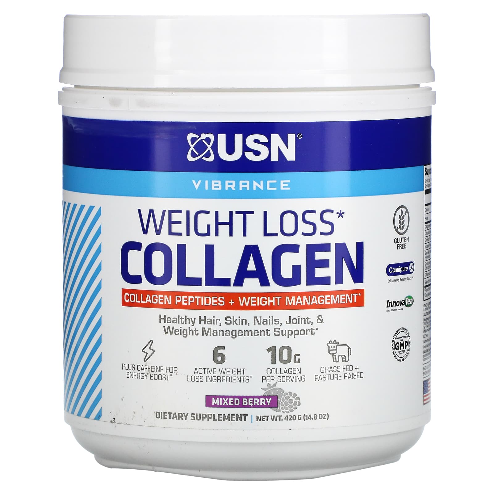 usn-weight-loss-collagen-mixed-berry-14-8-oz-420-g